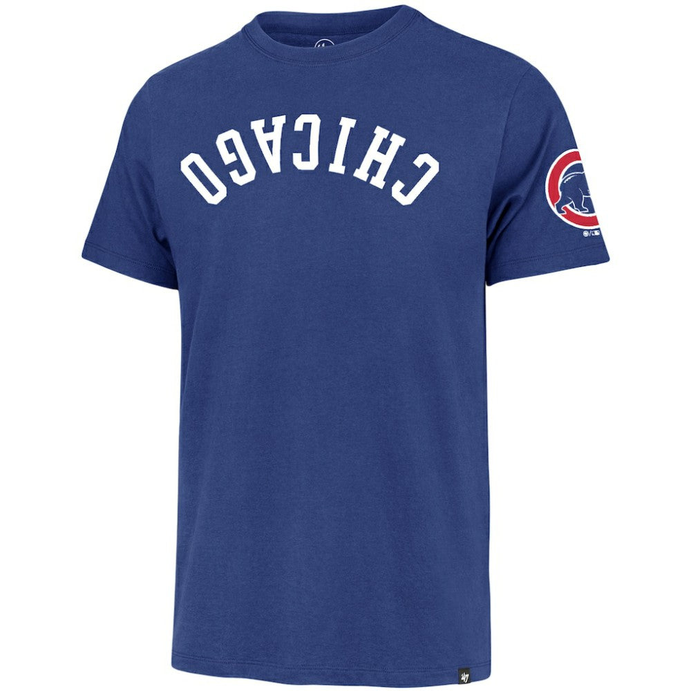 Chicago Cubs '47 Upside Down Two-Peat Franklin T-Shirt - MLB T-shirts