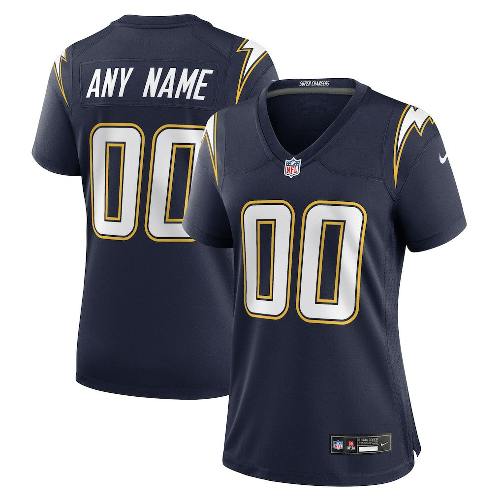 Los Angeles Chargers Women's Alternate Super Chargers Game Custom Jersey | NFL Online