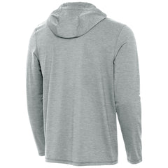 Heather Gray Oklahoma City Thunder Antigua 2025 NBA Finals Champions Tidy Quarter-Zip Hoodie | NBA