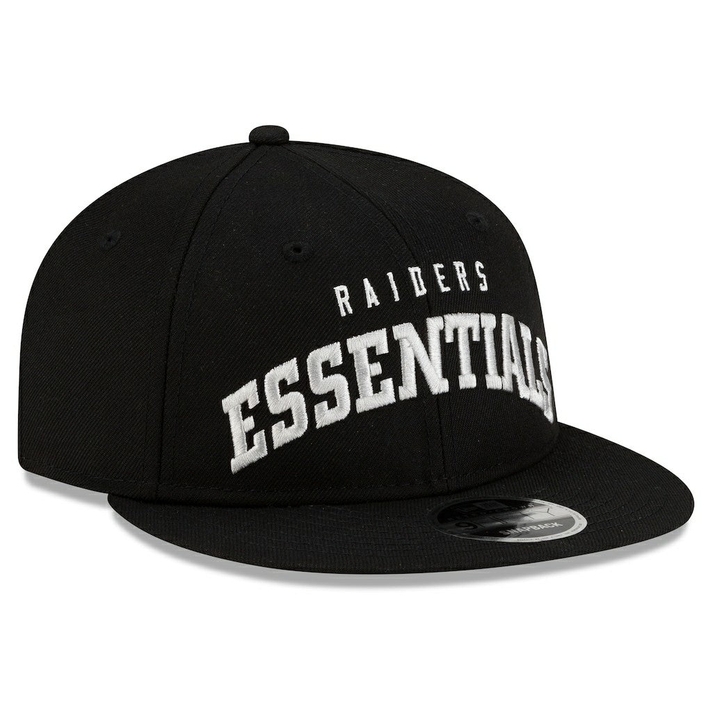 Las Vegas Raiders x Fear of God x NFL 9FIFTY Snapback Hat | NFL Outlet