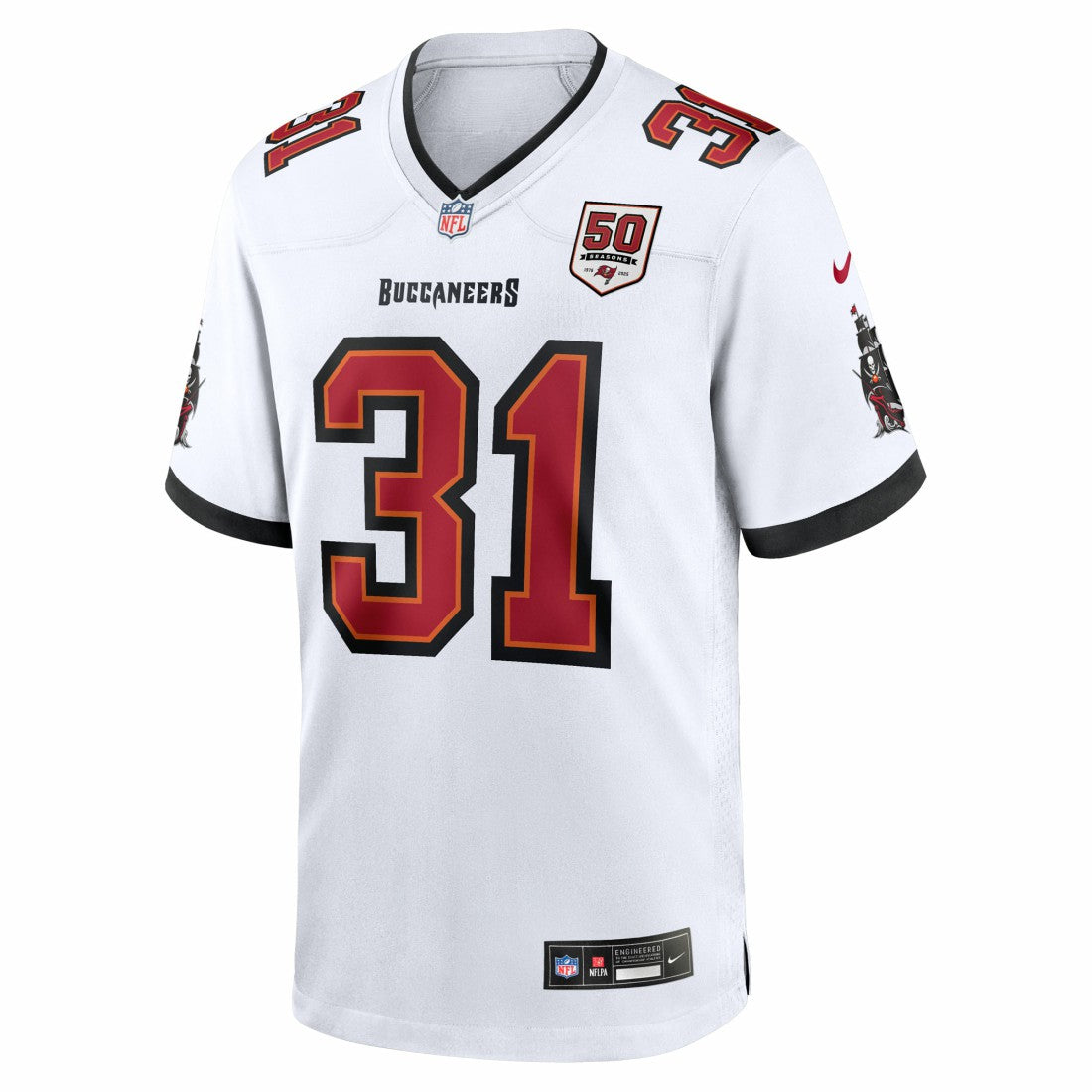 Tampa Bay Buccaneers Antoine Winfield Jr.  50th Season Patch Game Jersey | NFL New