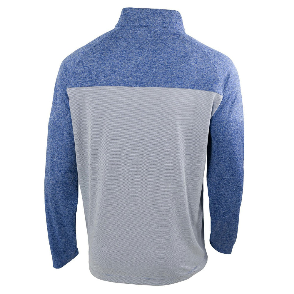 Blue Oklahoma City Thunder 2025 NBA Finals Champions Rockin' It Raglan Omni-Wick Quarter-Zip Pullover | NBA