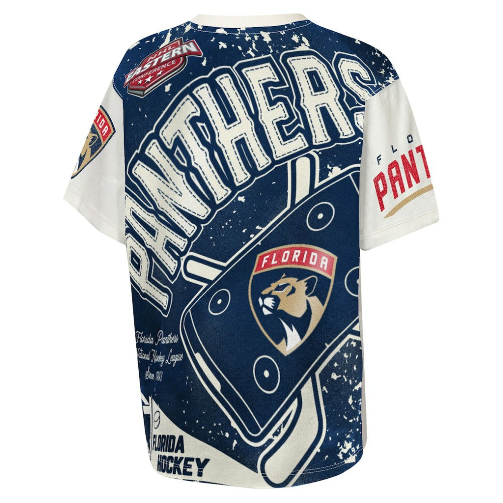 Florida Panthers Outerstuff Youth Top Player T-Shirt -  NHL T-shirts