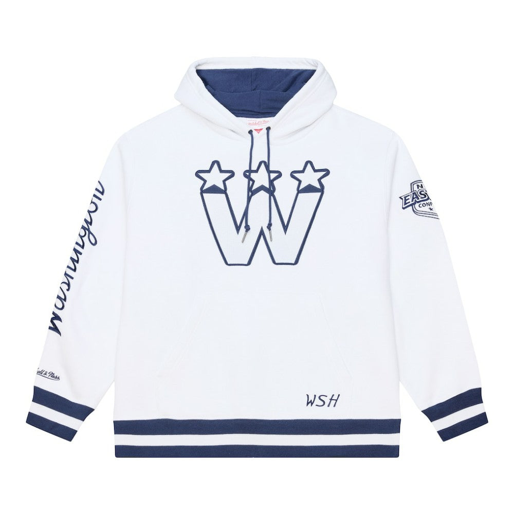 Washington Capitals Mitchell & Ness Arctic Fleece Hoodie -  NHL Hoodies