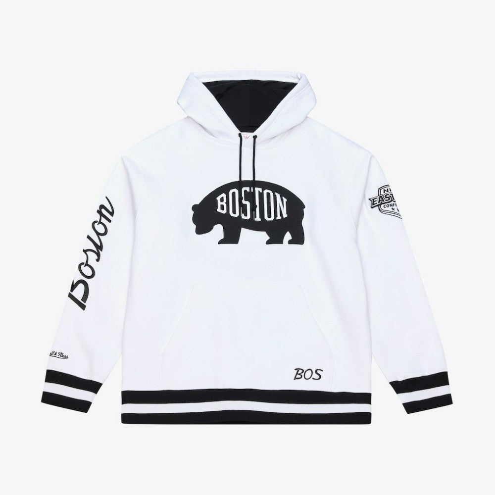 Boston Bruins Mitchell & Ness Arctic Fleece Hoodie -  NHL Hoodies