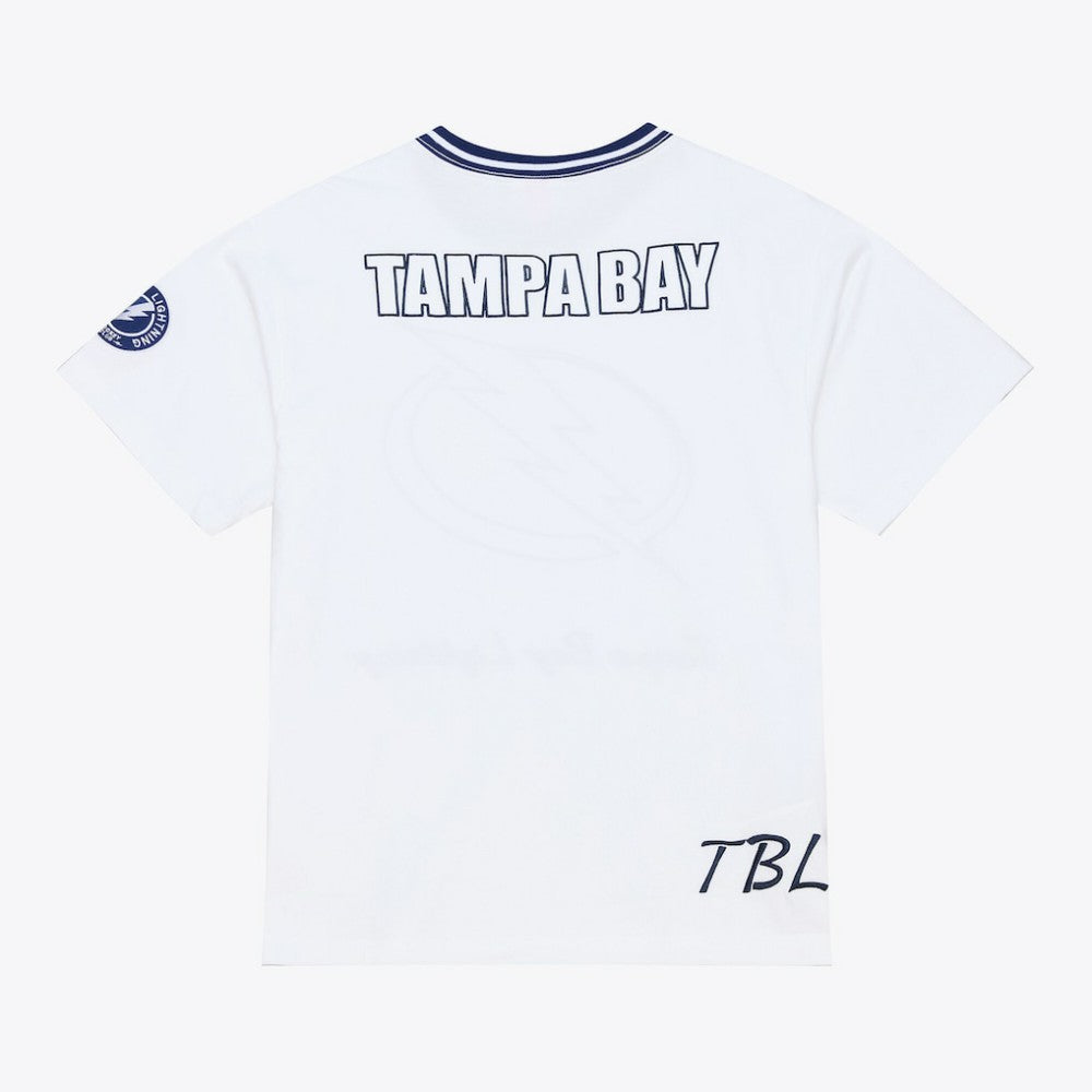Tampa Bay Lightning Mitchell & Ness Arctic T-Shirt- White -  NHL T-shirts