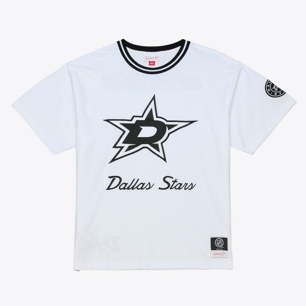 Dallas Stars Mitchell & Ness Arctic T-Shirt- White -  NHL T-shirts