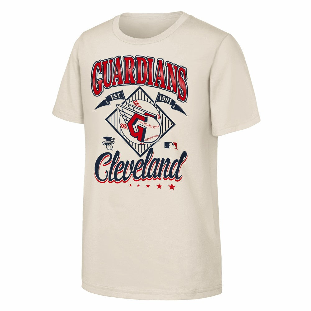 Cleveland Guardians Outerstuff Youth Triple Hit T-Shirt - MLB T-shirts