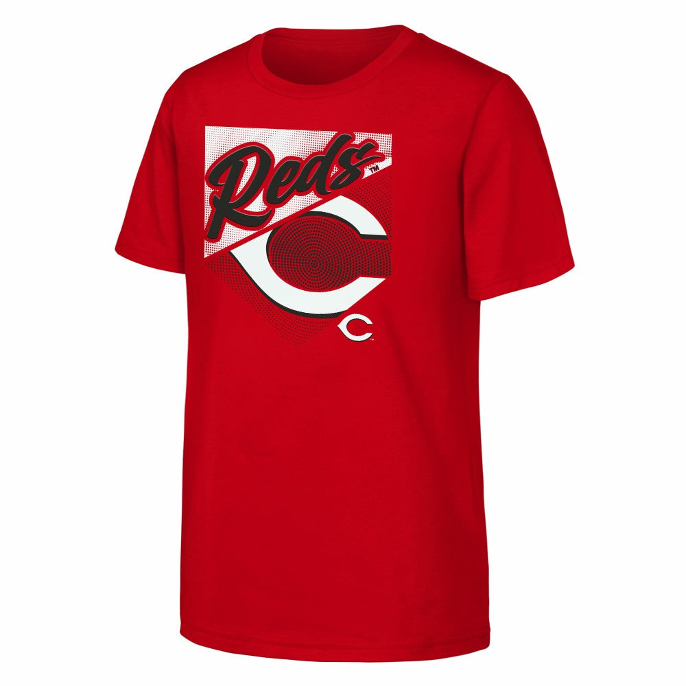 Cincinnati Reds Outerstuff Youth Prime Plate T-Shirt - MLB T-shirts