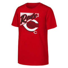 Cincinnati Reds Outerstuff Youth Prime Plate T-Shirt - MLB T-shirts