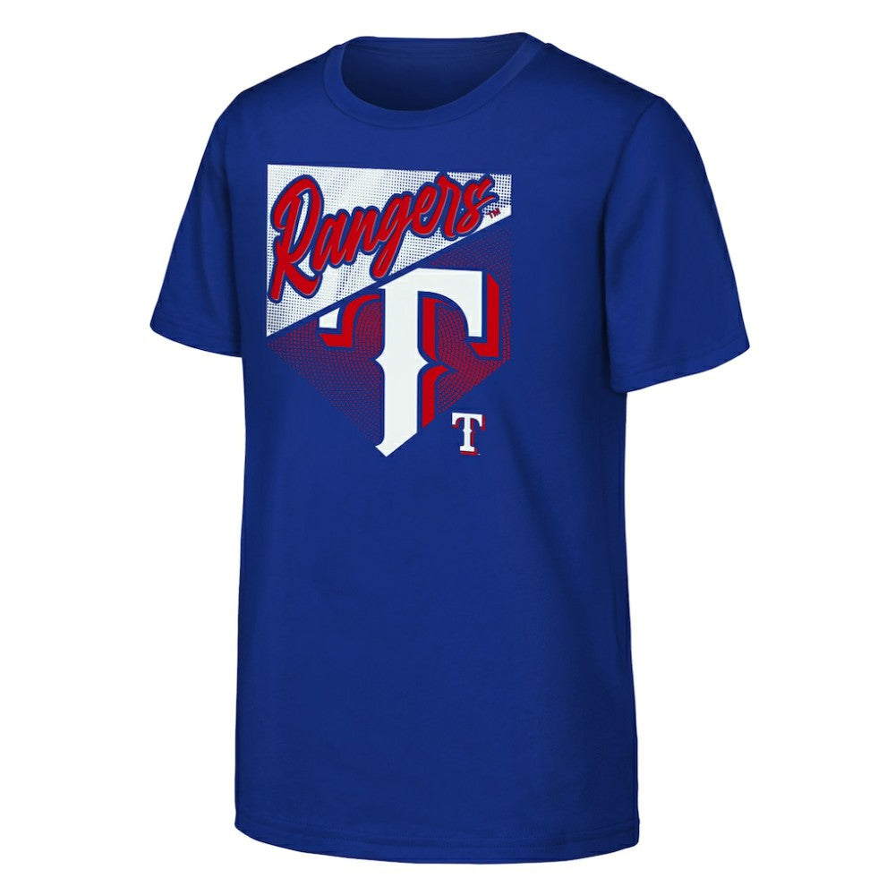 Texas Rangers Outerstuff Youth Prime Plate T-Shirt - MLB T-shirts