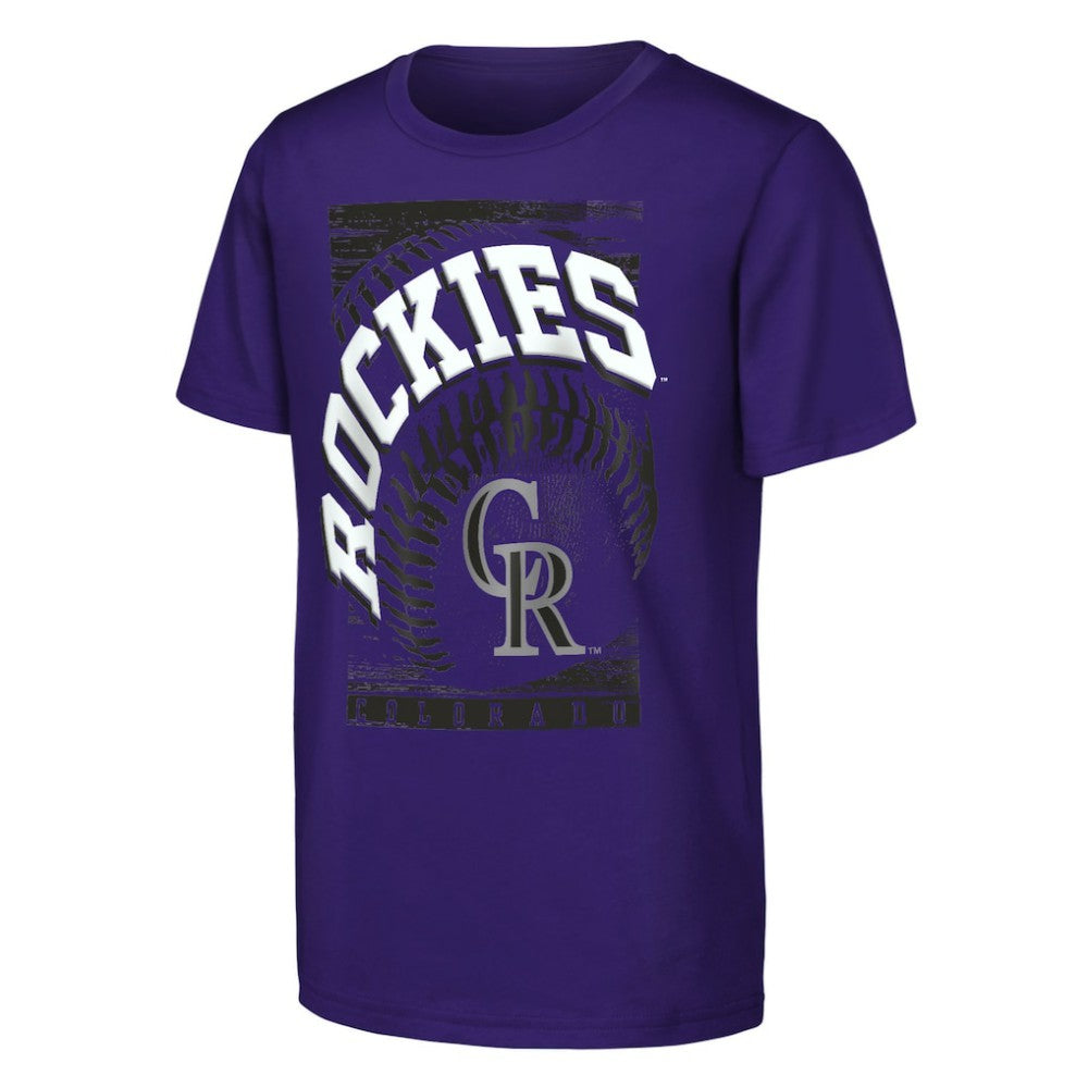 Colorado Rockies Outerstuff Youth Speed Pitch T-Shirt - MLB T-shirts