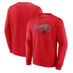 Atlanta Braves Team Lockup Sweatshirt - MLB Sweatshirts