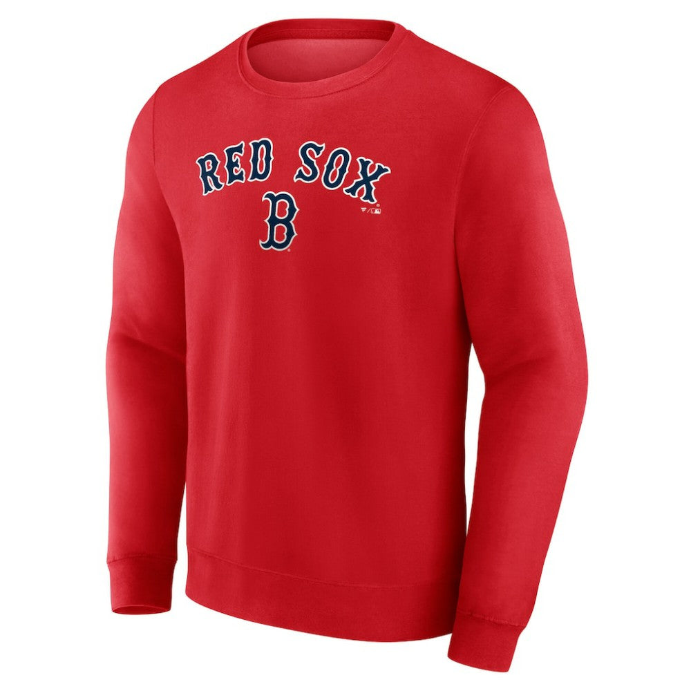 Boston Red Sox Team Lockup Sweatshirt - MLB Sweatshirts