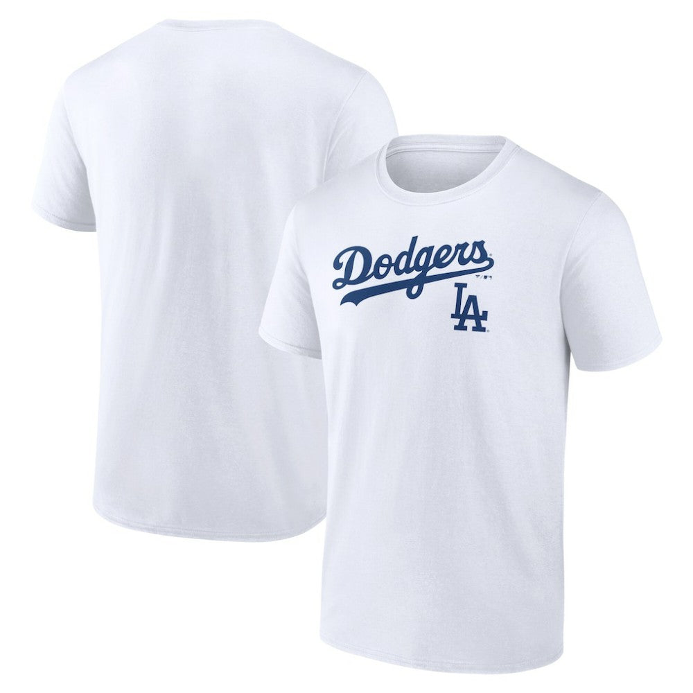 Los Angeles Dodgers Team Lockup T-Shirt - MLB T-shirts