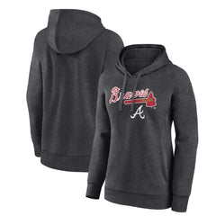 Atlanta Braves Women's Team Lockup Hoodie - MLB Hoodies