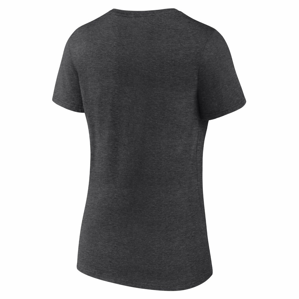 Cincinnati Reds Women's Team Lockup V-Neck T-Shirt - MLB T-shirts