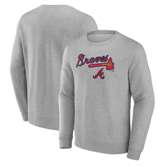 Atlanta Braves Team Lockup Sweatshirt - MLB Sweatshirts