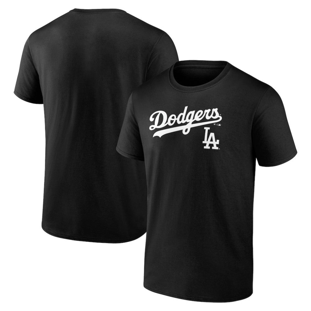 Los Angeles Dodgers Team Lockup T-Shirt - MLB T-shirts