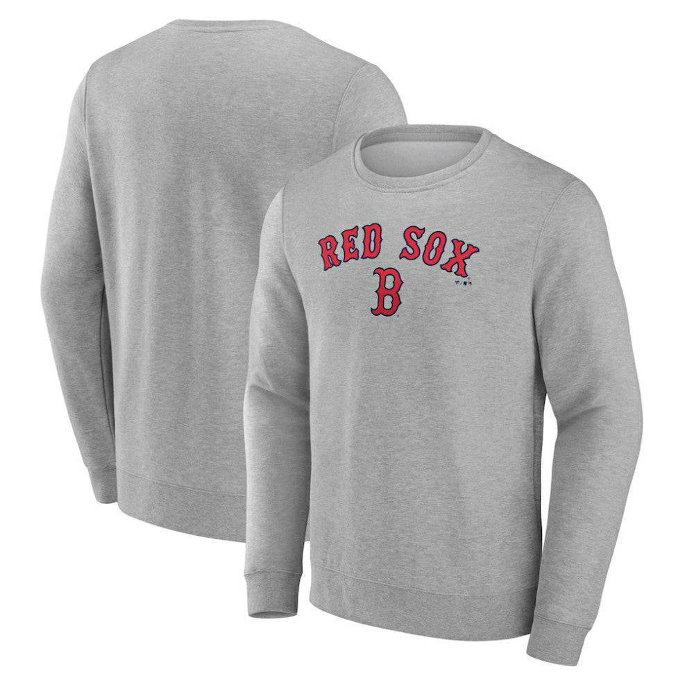 Boston Red Sox Team Lockup Sweatshirt - MLB Sweatshirts