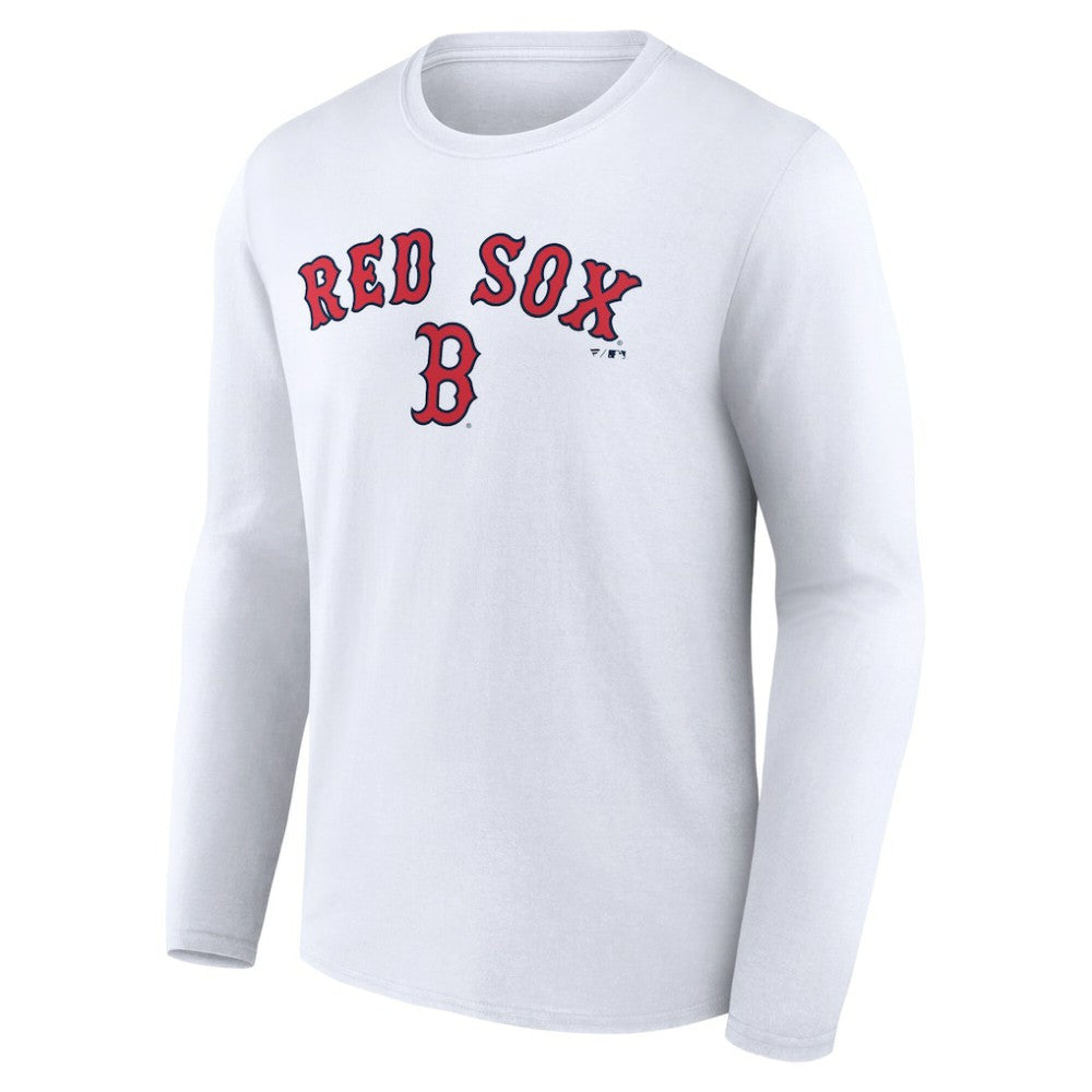 Boston Red Sox Team Lockup Long Sleeve T-Shirt - MLB T-shirts
