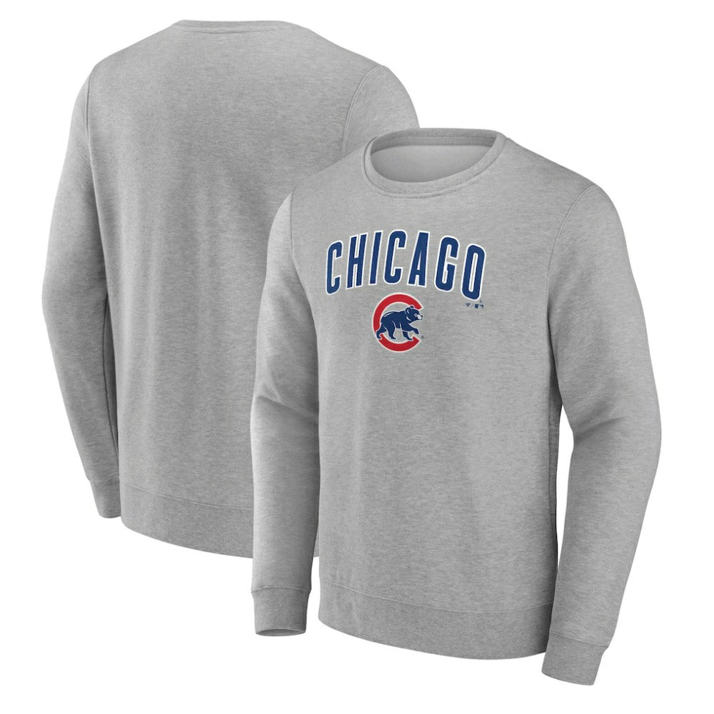Chicago Cubs Team Lockup Sweatshirt - MLB Sweatshirts