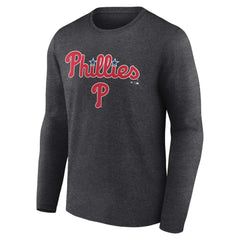 Philadelphia Phillies Team Lockup Long Sleeve T-Shirt - MLB T-shirts