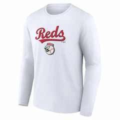 Cincinnati Reds Team Lockup Long Sleeve T-Shirt - MLB T-shirts