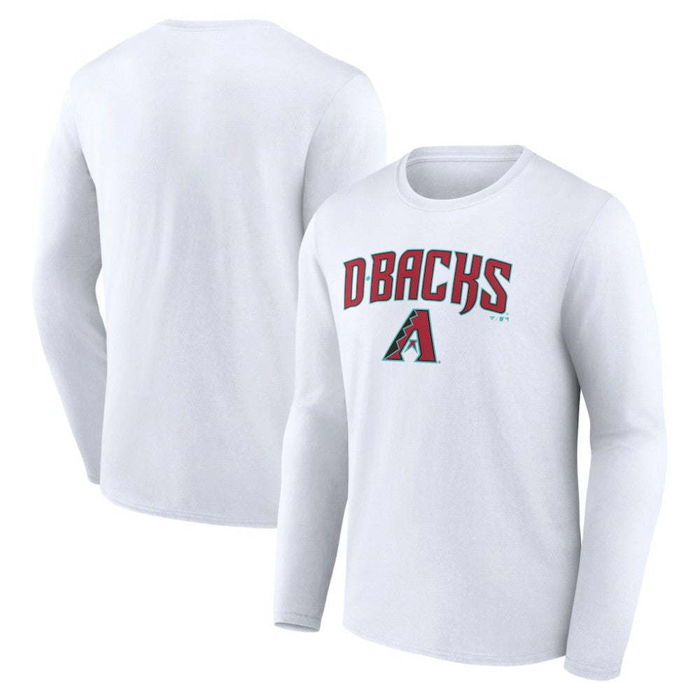 Arizona Diamondbacks Team Lockup Long Sleeve T-Shirt - MLB T-shirts