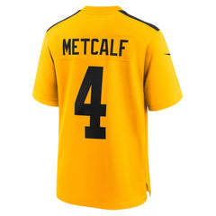 Pittsburgh Steelers DK Metcalf  Alternate 1933 Throwback Game Jersey | NFL Sale
