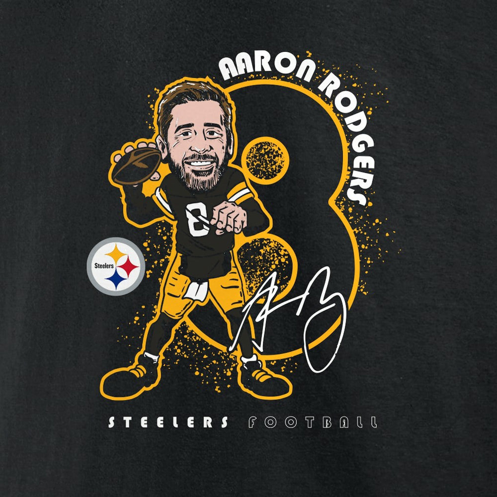 Pittsburgh Steelers Aaron Rodgers  Steel City T-Shirt | NFL Online