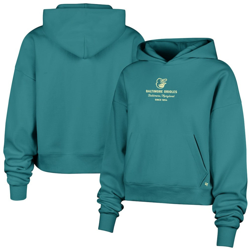 Baltimore Orioles '47 Women's Contemporary Basics Anderson Foundation Hoodie - MLB Hoodies