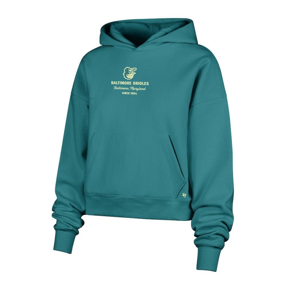 Baltimore Orioles '47 Women's Contemporary Basics Anderson Foundation Hoodie - MLB Hoodies