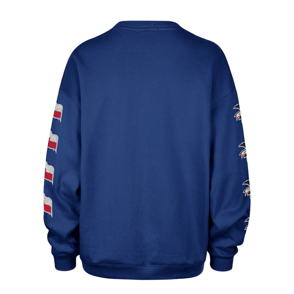 Texas Rangers '47 Women's Trendy Team Go Big Oversized Sweatshirt - MLB Sweatshirts