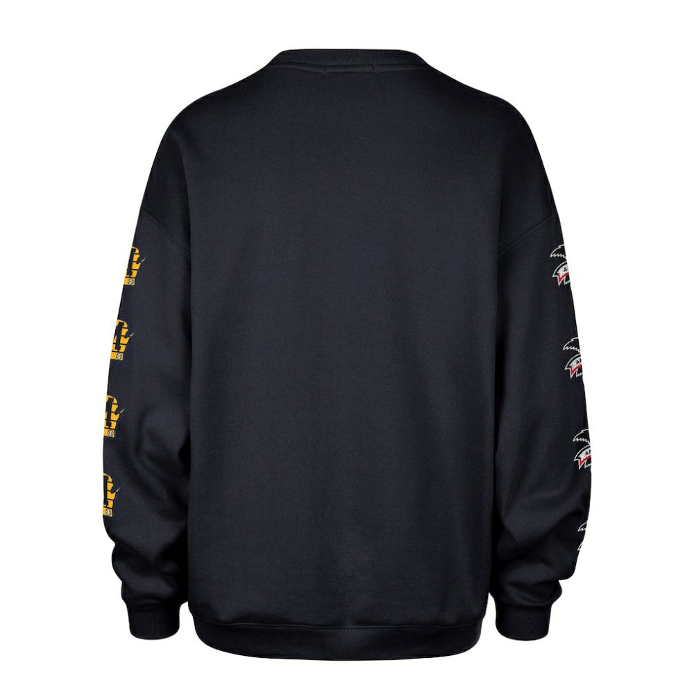 Milwaukee Brewers '47 Women's Trendy Team Go Big Oversized Sweatshirt - MLB Sweatshirts