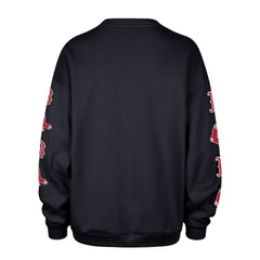 Boston Red Sox '47 Women's Trendy Team Go Big Oversized Sweatshirt - MLB Sweatshirts