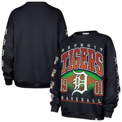 Detroit Tigers '47 Women's Trendy Team Go Big Oversized Sweatshirt - MLB Sweatshirts