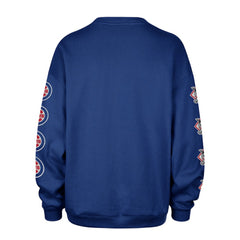 Chicago Cubs '47 Women's Trendy Team Go Big Oversized Sweatshirt - MLB Sweatshirts