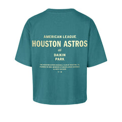Houston Astros '47 Women's Contemporary Basics Leon City T-Shirt - MLB T-shirts