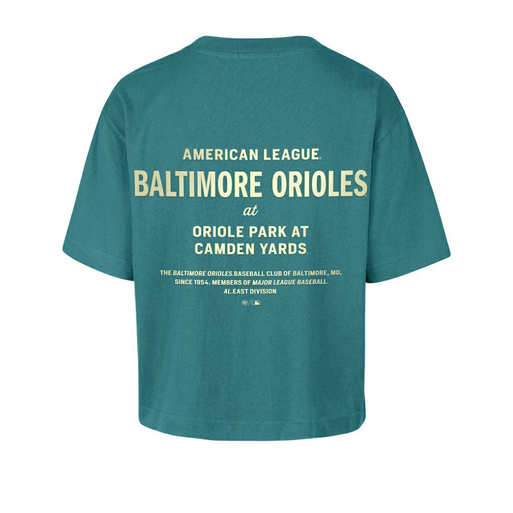Baltimore Orioles '47 Women's Contemporary Basics Leon City T-Shirt - MLB T-shirts
