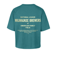 Milwaukee Brewers '47 Women's Contemporary Basics Leon City T-Shirt - MLB T-shirts