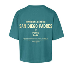 San Diego Padres '47 Women's Contemporary Basics Leon City T-Shirt - MLB T-shirts
