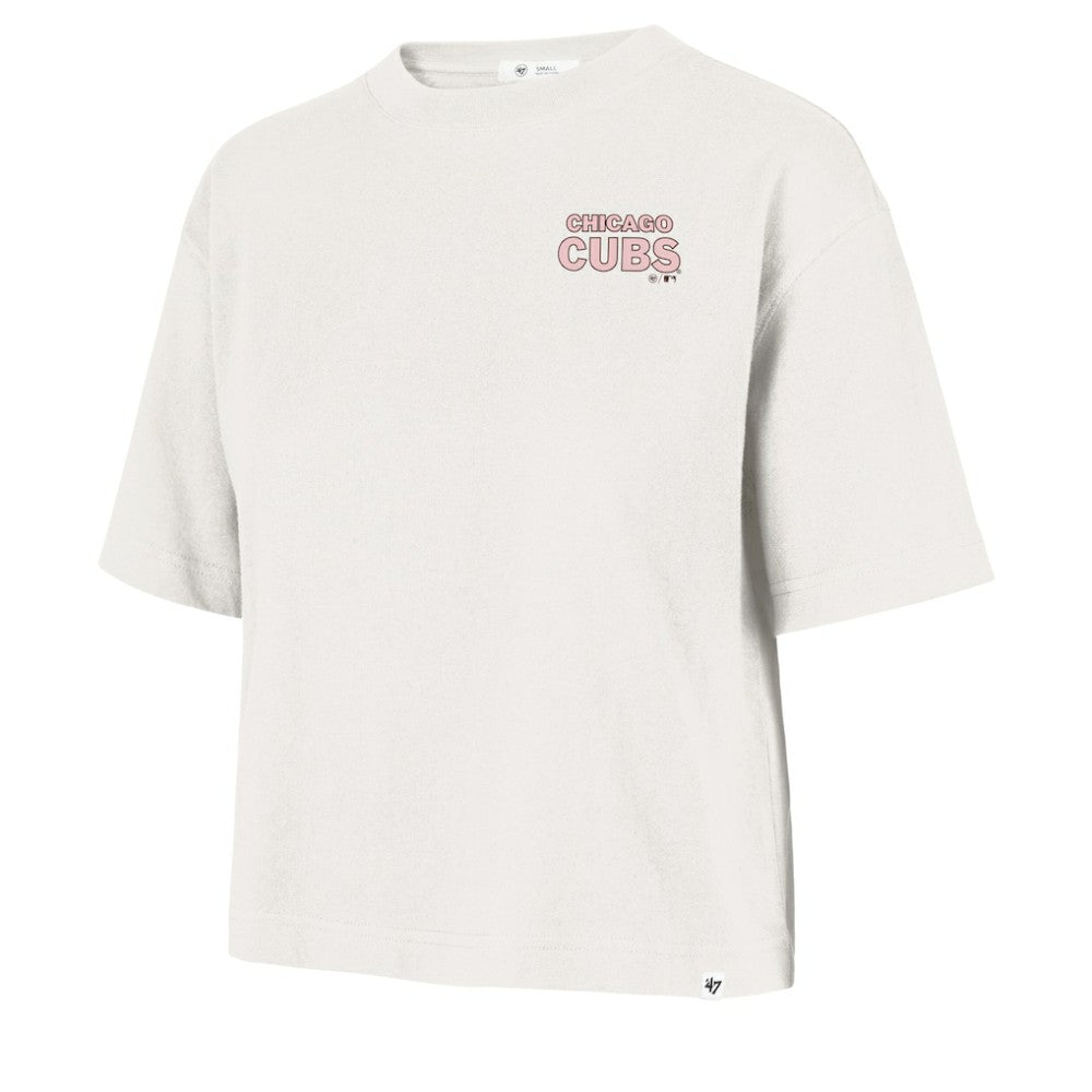 Chicago Cubs '47 Women's Love Letter Reed City T-Shirt - MLB T-shirts