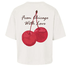Chicago Cubs '47 Women's Love Letter Reed City T-Shirt - MLB T-shirts