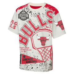 Cream Chicago Bulls Outerstuff Youth Top Player All-Over-Print T-Shirt sale | NBA
