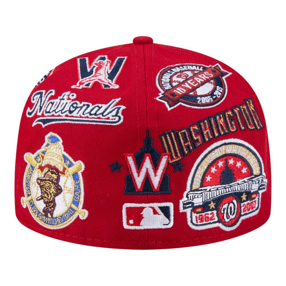 Washington Nationals New Era All Over 59FIFTY Fitted Hat - MLB Hats