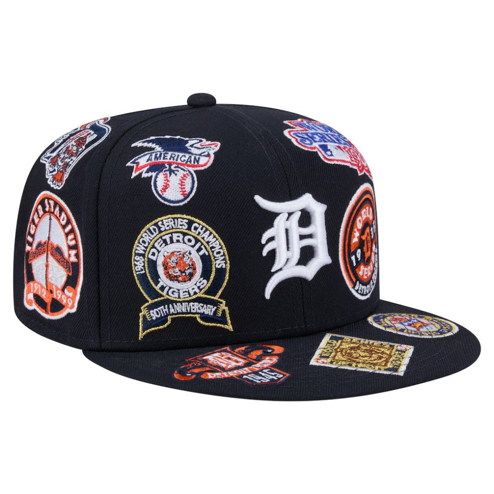 Detroit Tigers New Era All Over 59FIFTY Fitted Hat - MLB Hats