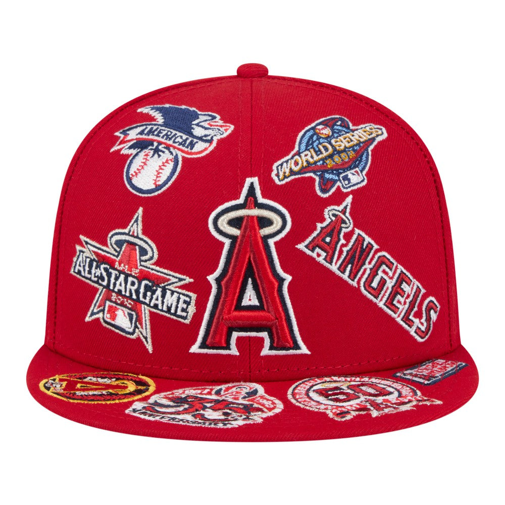 Los Angeles Angels New Era All Over 59FIFTY Fitted Hat - MLB Hats