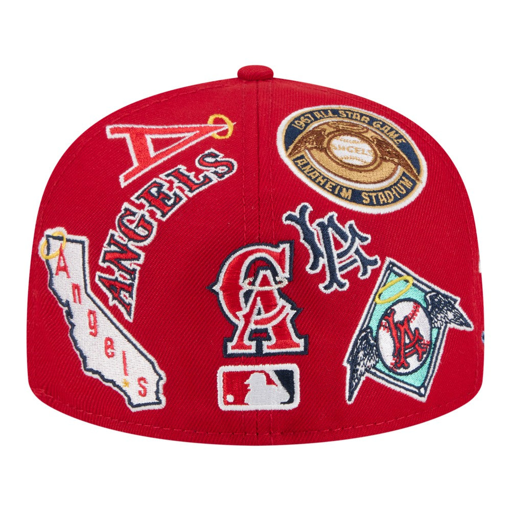 Los Angeles Angels New Era All Over 59FIFTY Fitted Hat - MLB Hats