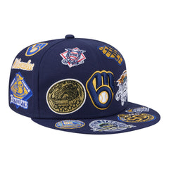 Milwaukee Brewers New Era All Over 59FIFTY Fitted Hat - MLB Hats